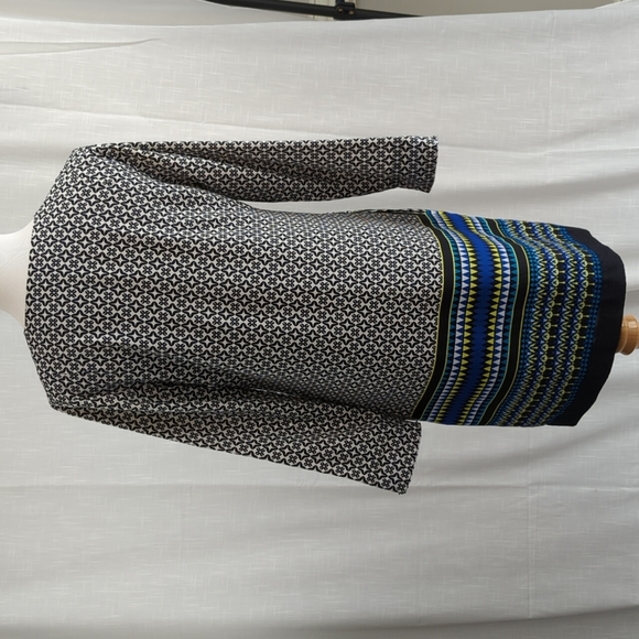Crown & Ivy shift tunic dress, geometric designs - Picture 4 of 10